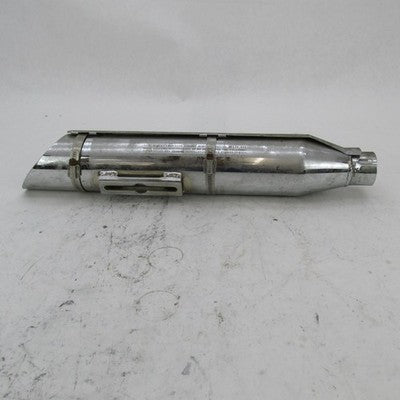 Harley Screamin Eagle OEM Front Exhaust 3.25" Slash Cut Muffler CVO 80
