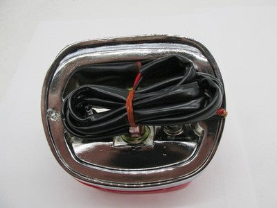 V-Twin NOS Chrome Stock-Type Tail Lamp Assembly for Harley-Davidson 33