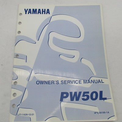 Yamaha PW50L Owner's Service Manual LIT-11626-12-21