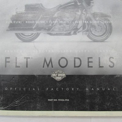 Harley Davidson Official Factory 1999 FLT Models Parts Catalog 99456-9