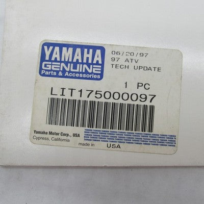 Yamaha 1997 ATV Technical Update LIT175000097