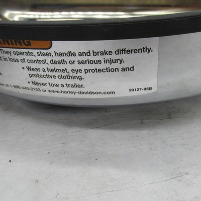 Harley Davidson OEM 07-13 FLHX 96ci Air Cleaner Cover Chrome 29121-07