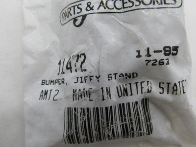 Lot of 2 Harley-Davidson Genuine NOS Jiffy Stand Bumpers 11472