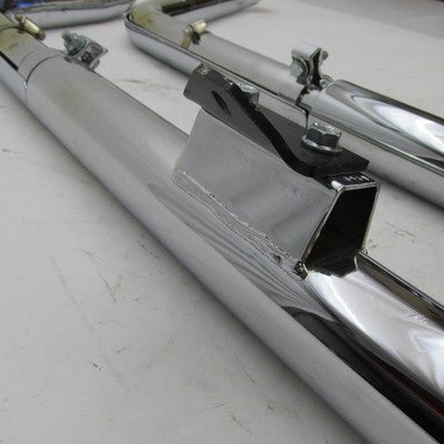 Vance and Hines Straight Shots Exhaust + Slip On Muffler Great Cond. D