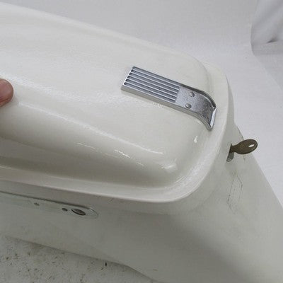 Harley OEM 1980 FL/FLH 80ci Shovelhead White Fiberglass Right Saddleba