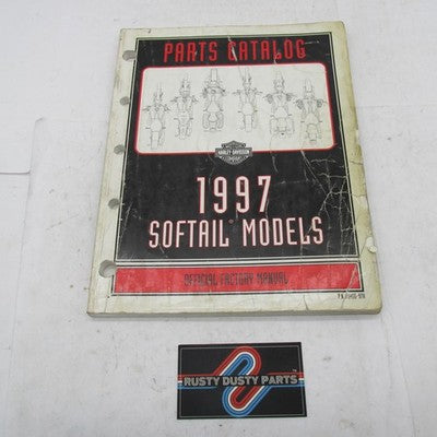 Harley-Davidson Official Factory 1997 Softail Models Parts Catalog 994