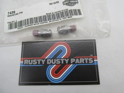 Lot of 2 Harley Davidson Genuine NOS Mounting Pins 7439