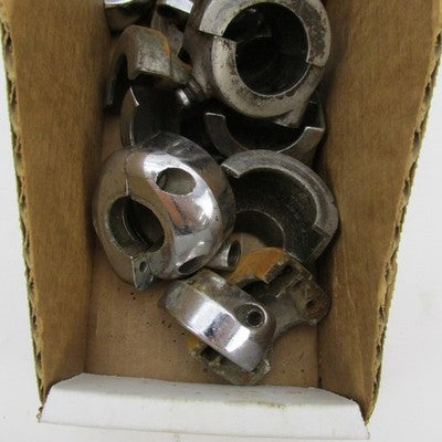 Large Lot of Vintage BSA Throttle Handlebar Housing Collars Clamps