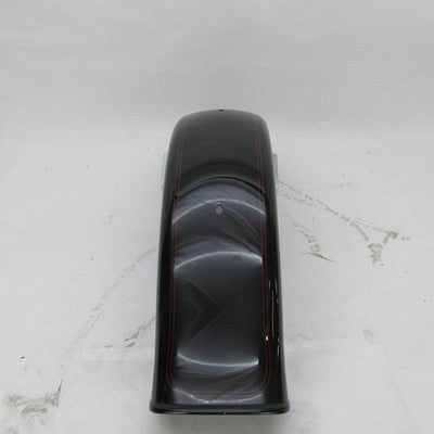 Harley OEM 00-02 Softail FXSTSI Rear Fender Black w/ Burgundy Stripe 5