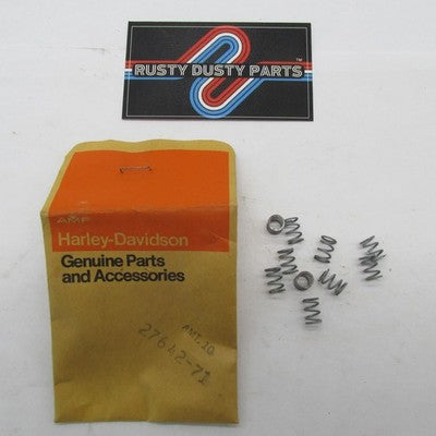 Lot of 10 Harley Davidson Genuine NOS Idle Adjustment Screw Spring 276
