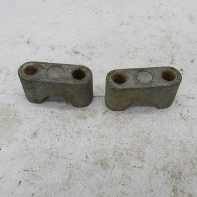 Pair of Triumph BSA OEM Brake Fork Leg Axle Caps 97-4456 97-4457
