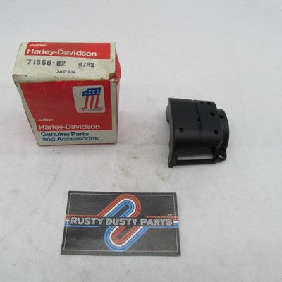 Harley OEM 82-95 Big Twin Sportster Left Lower Handlebar Switch Housin
