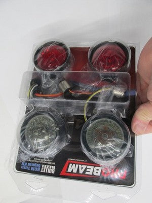 Custom Dynamics NOS ProBEAM Bullet Bezel Turn Signal Kit 2020-1597 PB-
