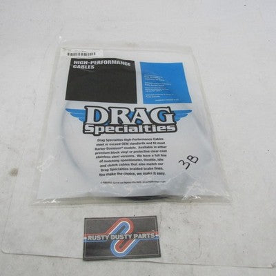 Drag Specialties Black Vinyl 30.75" Throttle Cable 0650-0329 4332500B