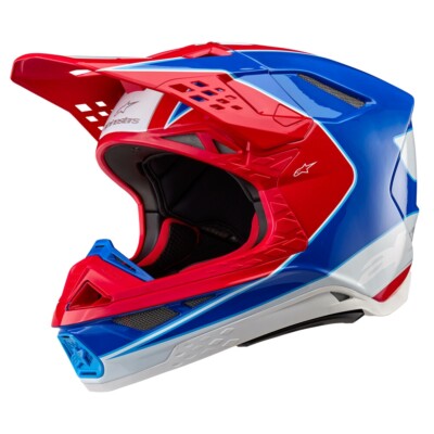 Alpinestars Supertech S-M10 Bale Helmets Red Lg 8301923-3017-L