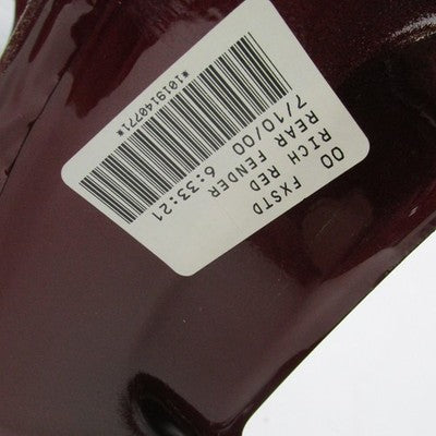 Harley 2000 Softail Deuce FXSTD Front/Rear Fender Set Luxury Rich Red
