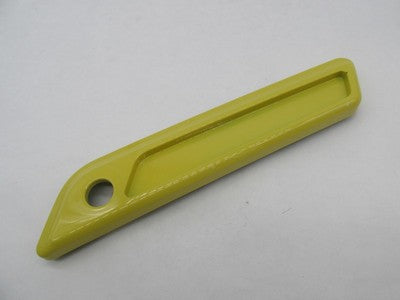 Harley-Davidson Genuine NOS Yellow Right Saddlebag Latch Faceplate 902