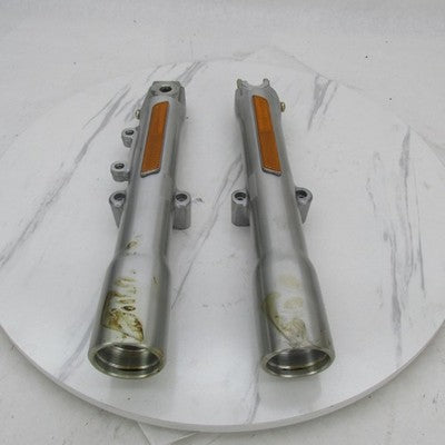 Pair of Harley Davidson Genuine Lower Fork Sliders Showa R45915-00 L45