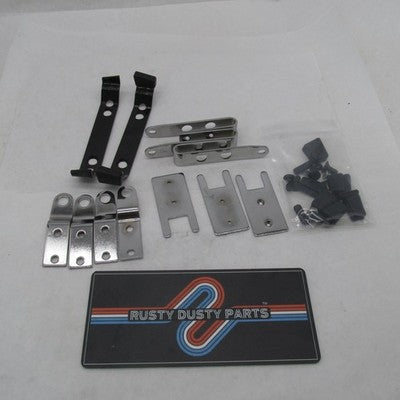 Large Mixed Lot of Harley Davidson OEM Pillia Seat Hardware Dyna 51668