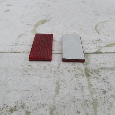 Pair of Harley Davidson Genuine Red Reflectors 59988-72A
