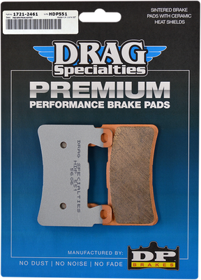 Drag Specialties Premium Sintered Metal Brake Pads Front 1721-2461