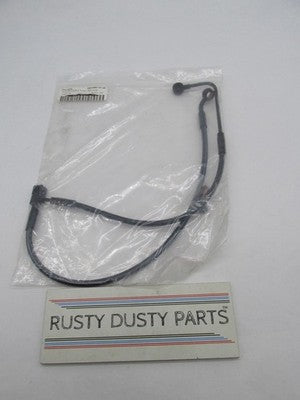 Magnum Shielding XR SS Black Harley Softail Lower ABS Brake Line 1741-
