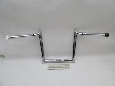 Paul Yaffe Bagger Nation NOS 1 1/4" Chrome 10" Monkey Bar Handlebar 06