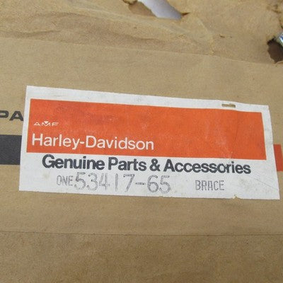Harley Davidson NOS NIB Left Side Luggage Saddlebag Brace Bracket 5341