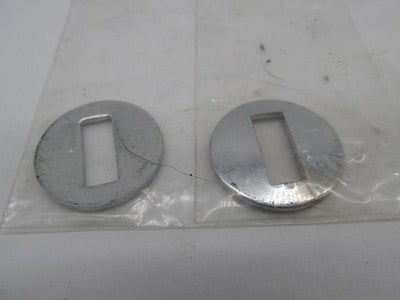 Lot of 2 Harley Davidson Aermacchi Genuine NOS Foot Peg End Plate 5080