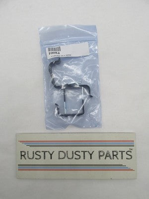 Lot of 3 Harley-Davidson Genuine NOS Black Double Hose Clip Clamps 100