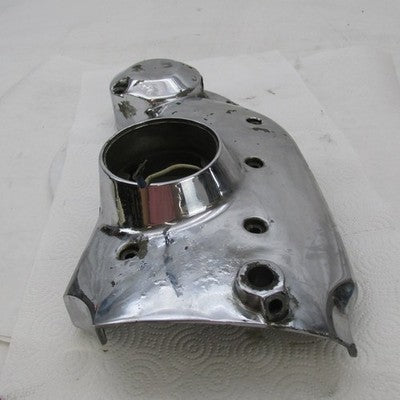 Harley OEM Ironhead Sportster Chrome Gearcase Cam Cover w/ Bolts 25202