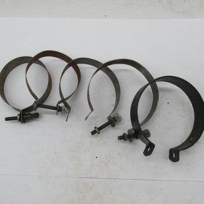 Mixed Lot of Harley Davidson Aermacchi Exhaust Muffler Clamps
