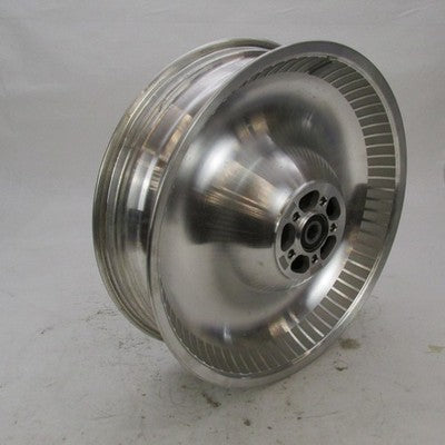 Harley OEM Mirror Chrome Polished Deuce Rear Wheel Rim 17"x4.5" ¾" Ax