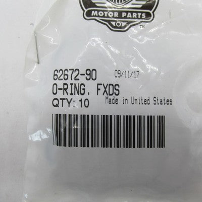 Lot of 9 Harley-Davidson Genuine OEM NOS Lower Dipstick Cover O-Rings