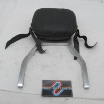 Harley Davidson OEM Sissy Bar Upright w/ Mustang Studded Pad Cushion 5