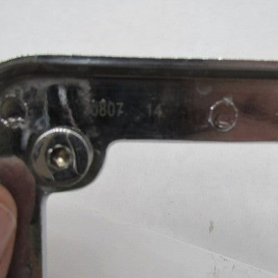 Harley Davidson OEM Chrome Curved License Plate Frame FLHX 2010+ 67900