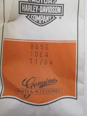 Lot of 10 Harley Davidson Genuine NOS Blind Pop Rivets 8699