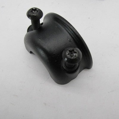 Lot of 2 Harley Davidson OEM NOS Black Handlebar Perch Clamps with Har