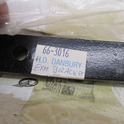Cycle Shack OEM NOS BK-8 Frnt Shotgun Exhaust Mounting Bracket Harley