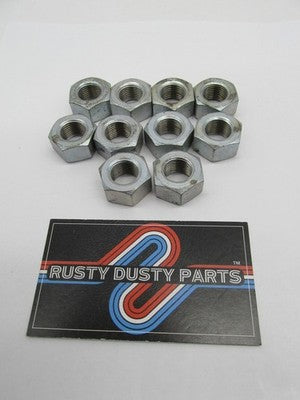 Lot of 10 Harley Davidson Genuine NOS Aermacchi Front Axle Nuts 41599-