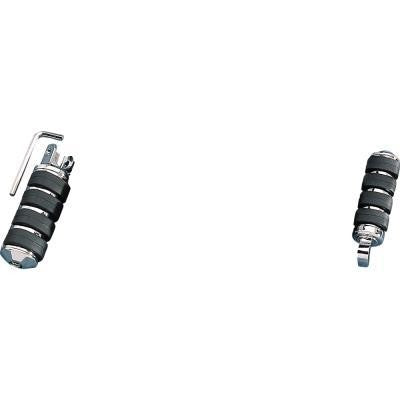 Drag Specialties Soft-Ride Large Diameter Footpeg with Male Mount DS-2