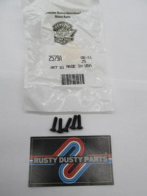 LOT of 5 Harley OEM NOS 8-32 x 5/16" Pozidriv Oval Countersunk Head Sc