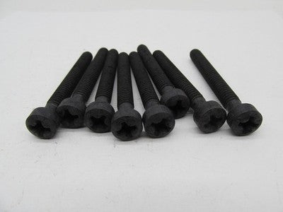 Lot of 8 Harley Davidson Genuine NOS Phillips Head Black Screws 914