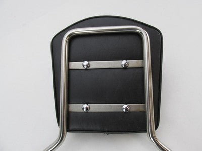 Harley Davidson 18" Tall Black Passenger Sissy Bar Backrest