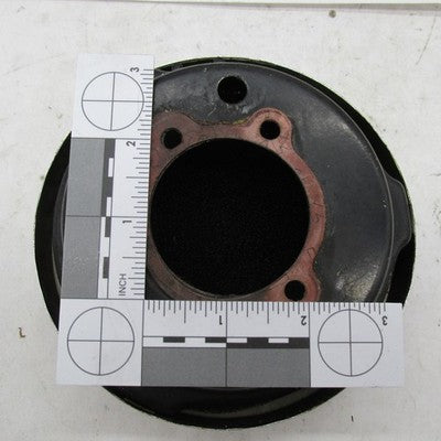 V Twin Ironhead Drilled Chrome 5.5 Air Cleaner Assembly