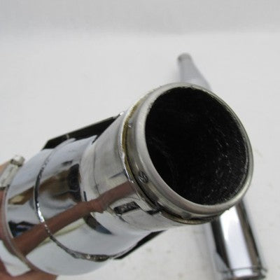 Pair of Harley OEM Stock 18-24 Softail Chrome Slip-On Mufflers 6490045