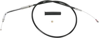 Drag Specialties Black Vinyl Idle Cable 0651-0132
