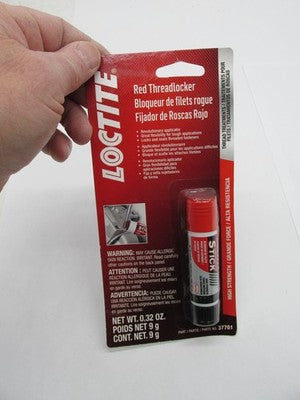 Loctite New in Package Red Threadlocker Stick .32 oz 37701