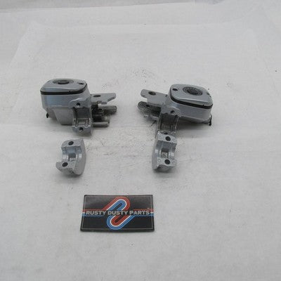 Harley OEM Silver V-Rod VRSC Brake Clutch Master Cylinder Set 44455-01