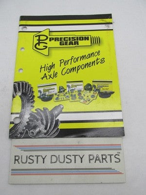 Precision Gear High Performance Axle Components Catalog